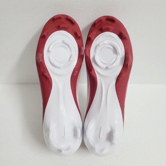 NEW Nike Vapor Speed 3 TB Football Cleats HM8849-102 Size 8 White Red #1 main image 5